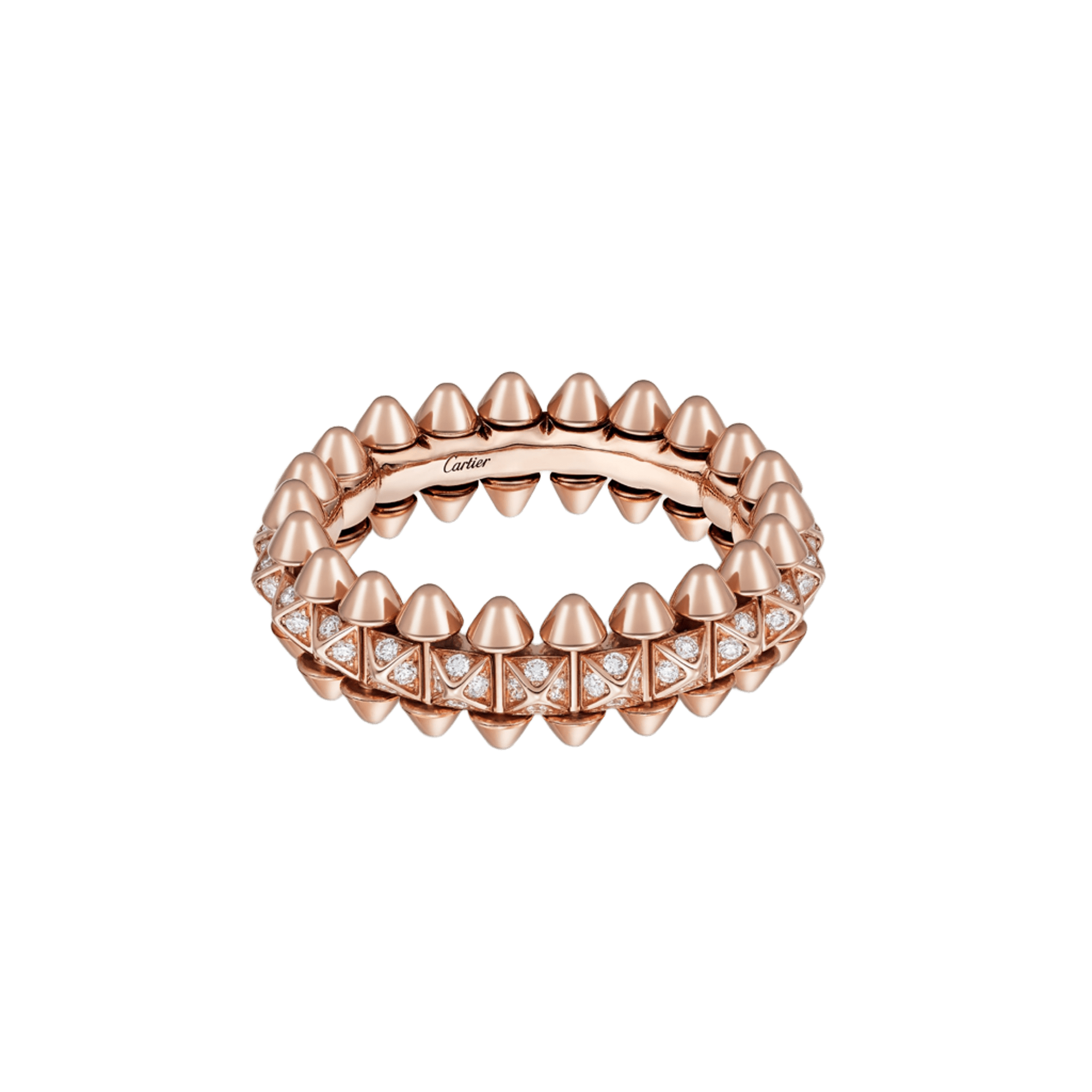 Кольцо CLASH DE CARTIER RING, SMALL MODEL, PAVED