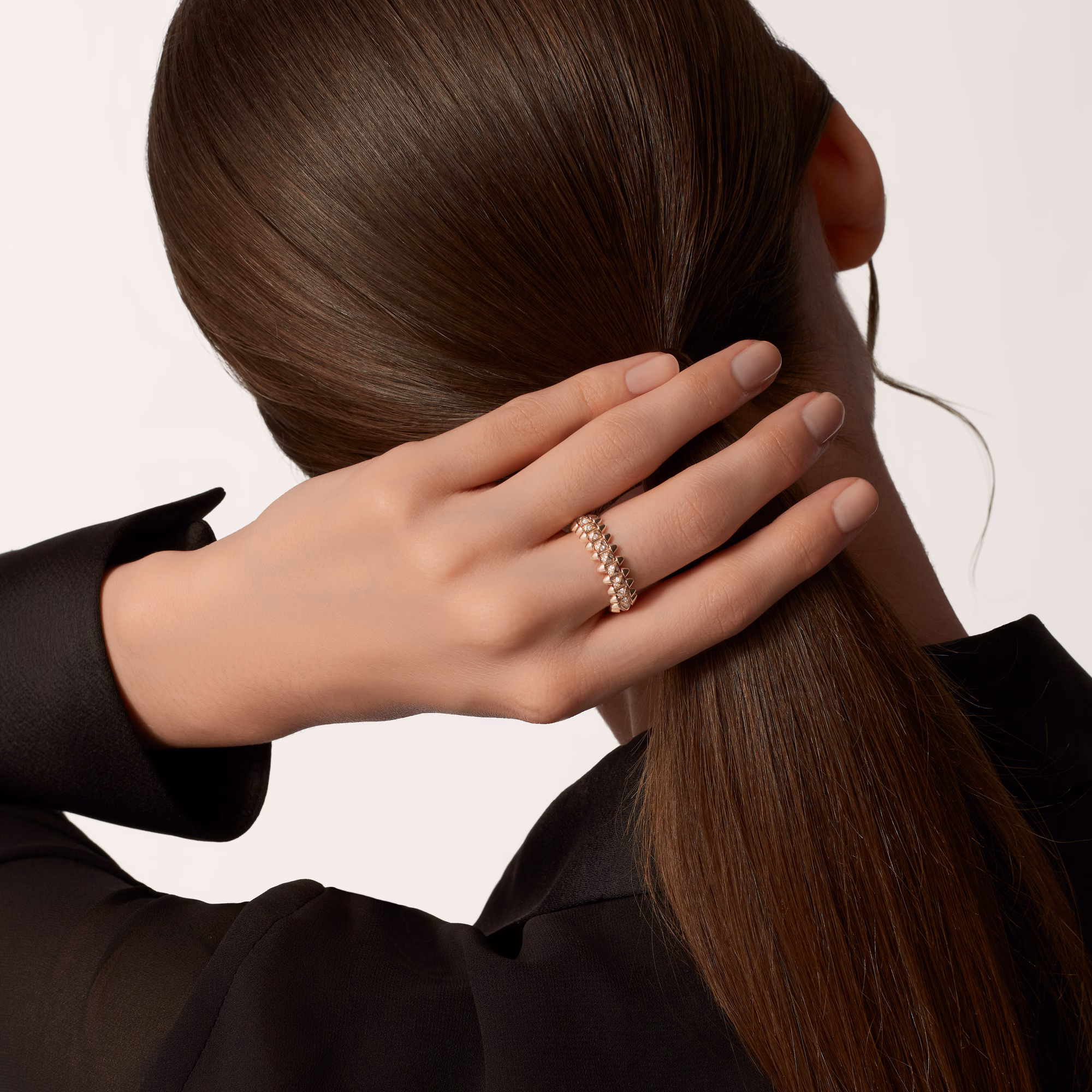 Кольцо CLASH DE CARTIER RING, SMALL MODEL, PAVED