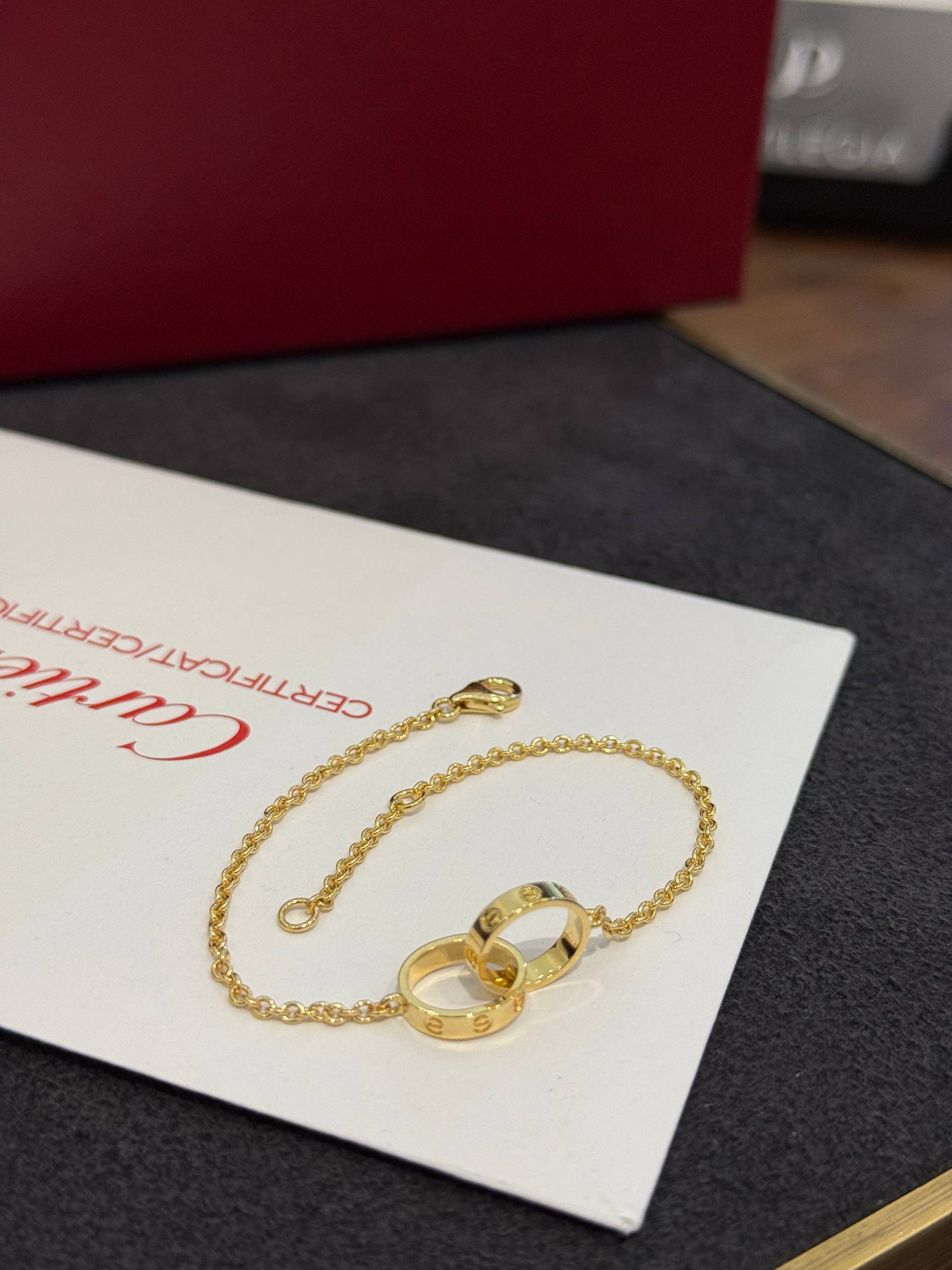 БРАСЛЕТ CARTIER LOVE, ON CHAIN