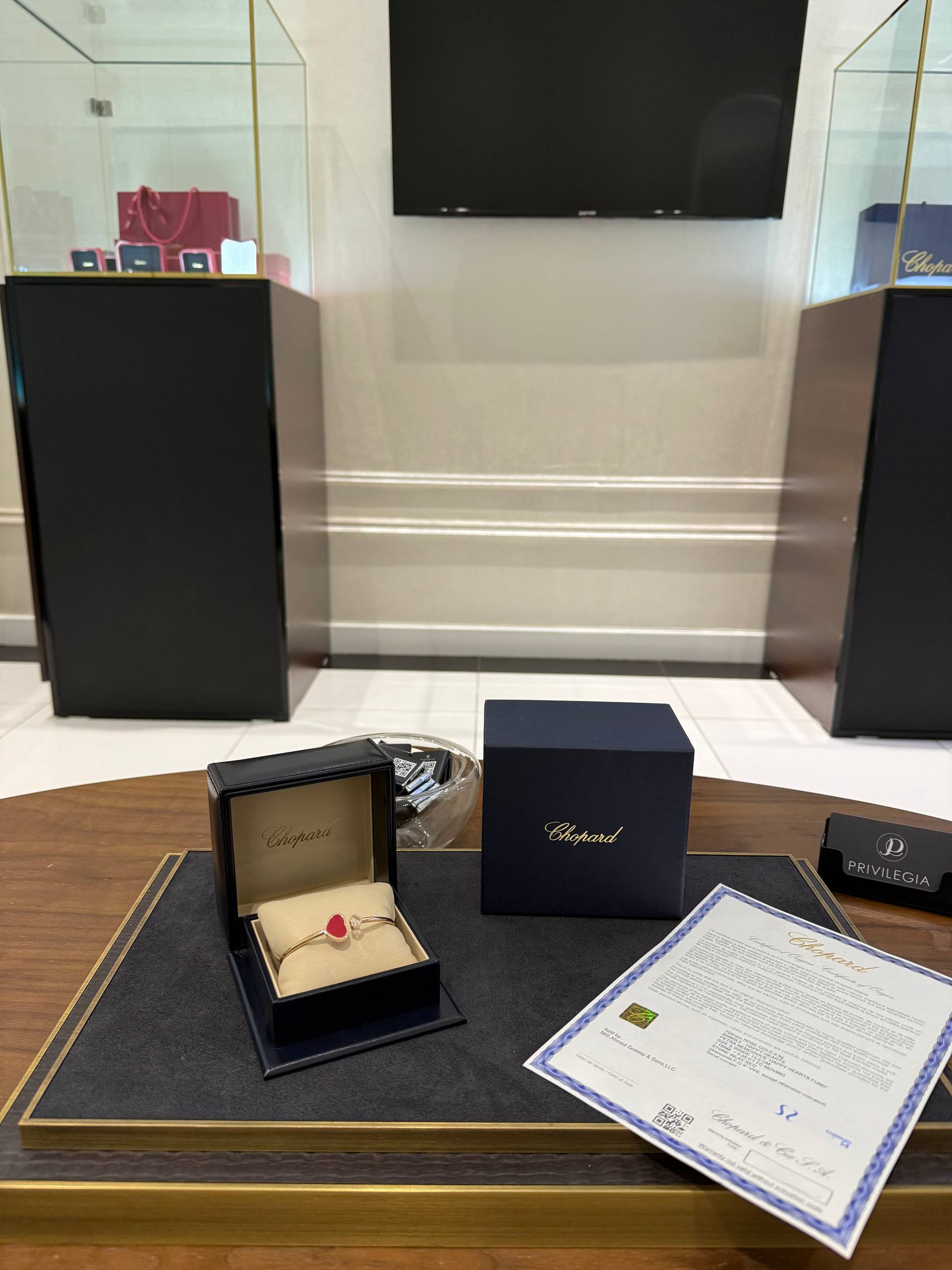 БРАСЛЕТ CHOPARD HAPPY HEARTS