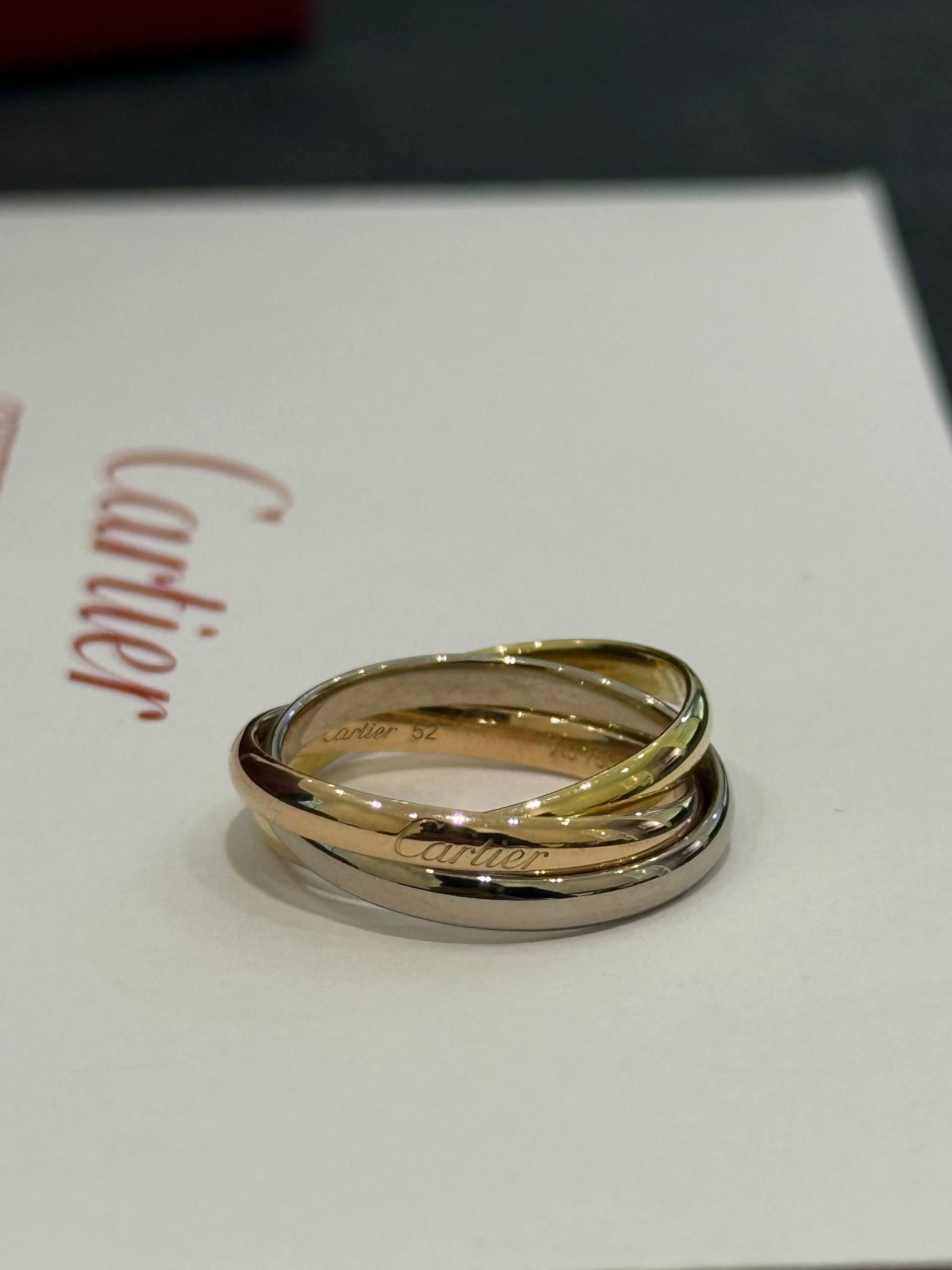 КОЛЬЦО CARTIER TRINITY SMALL MODEL
