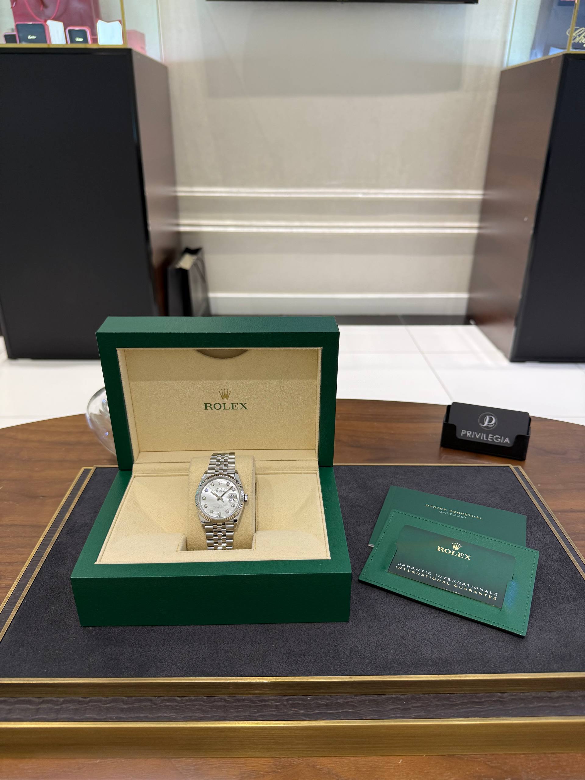 Rolex Datejust 36mm Steel and White Gold