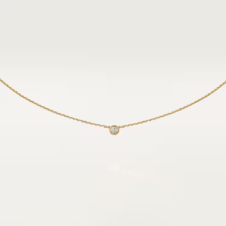 ПОДВЕСКА С БРИЛЛИАНТОМ CARTIER D’AMOUR MINI