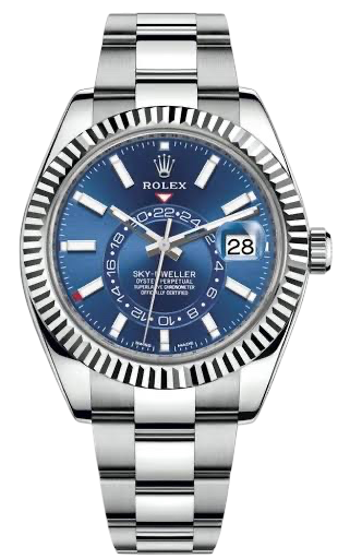 Rolex Sky-Dweller 42mm Steel and White Gold
