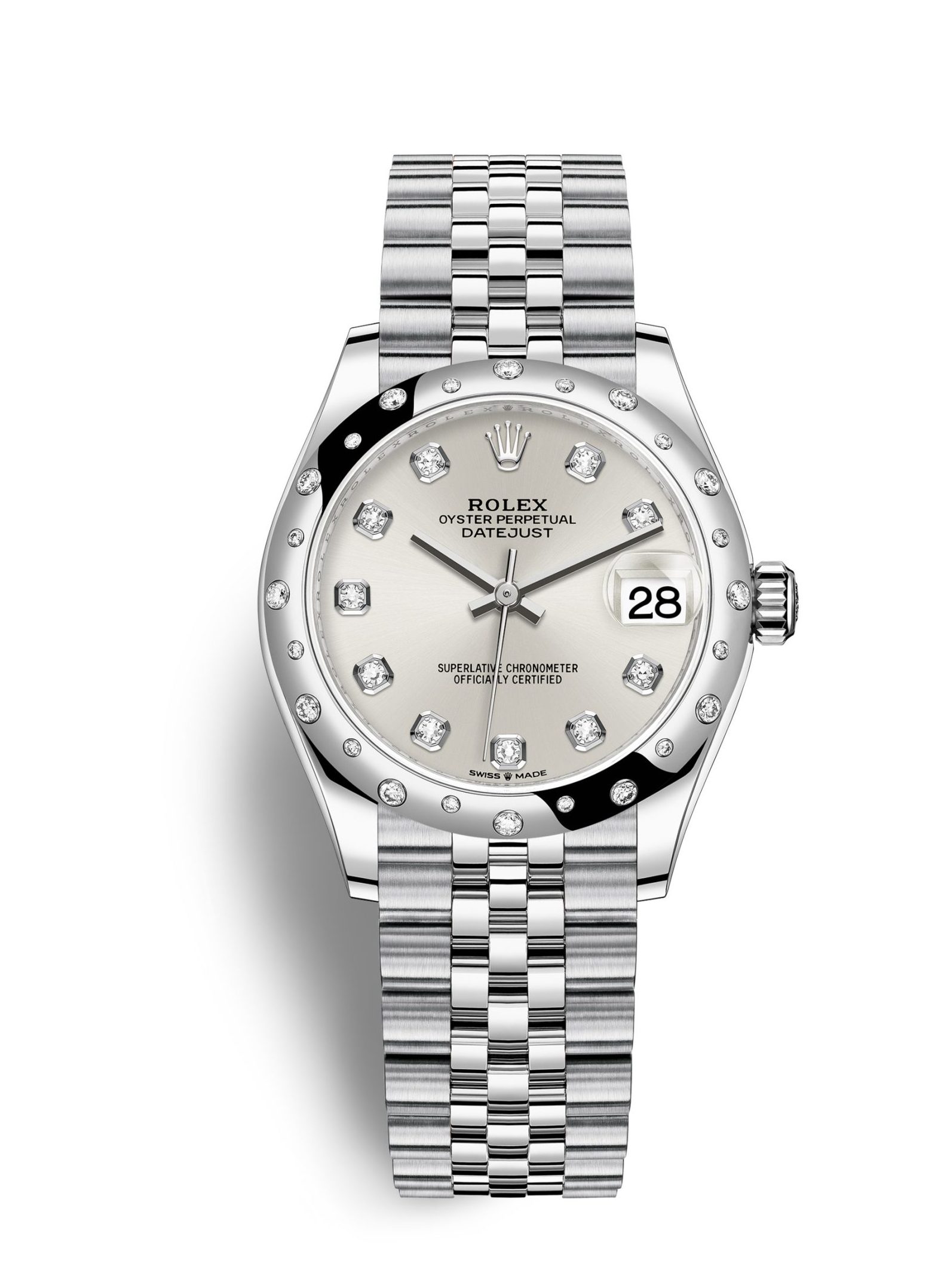 Rolex Datejust 31mm Steel and White Gold