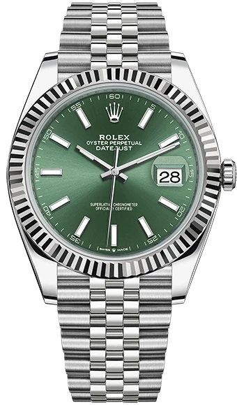 Rolex Datejust 41mm Steel and White Gold