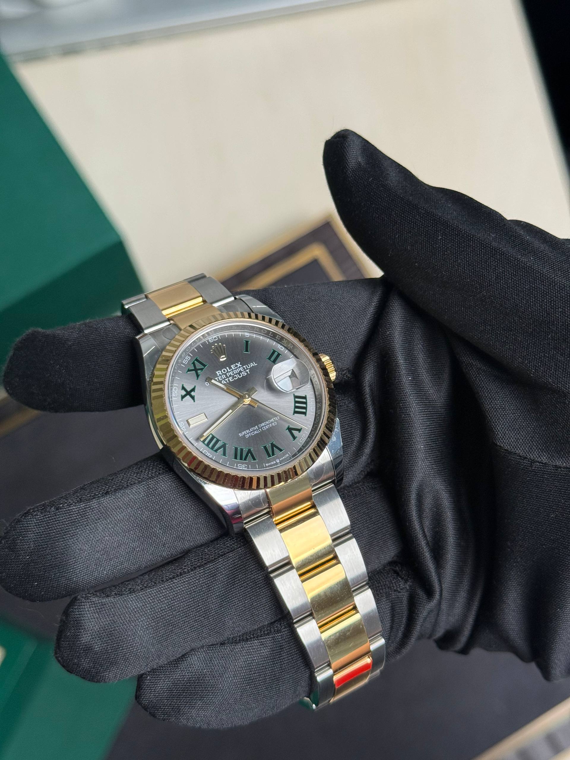 Rolex Datejust 36mm Steel and Yellow Gold
