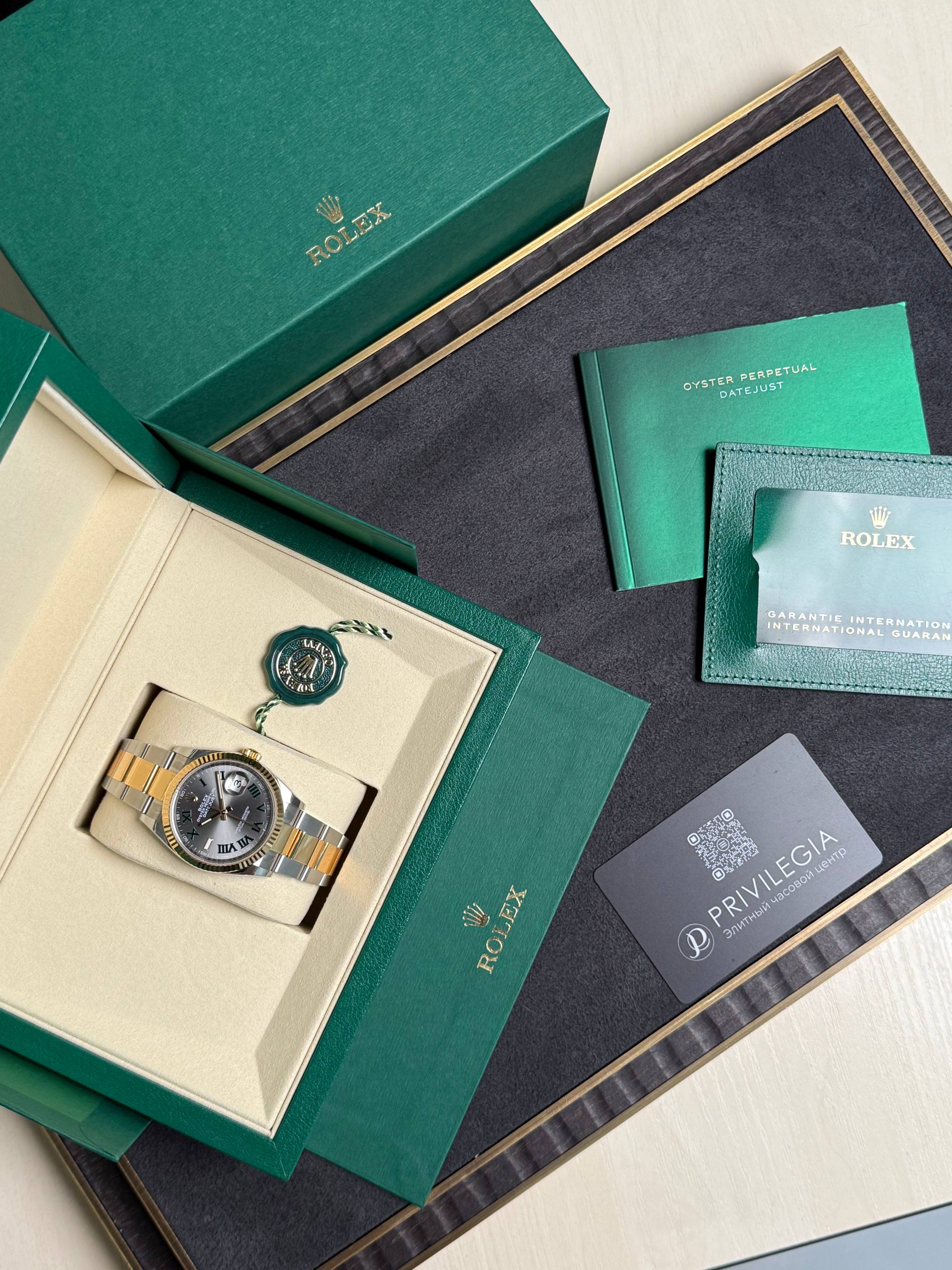 Rolex Datejust 36mm Steel and Yellow Gold