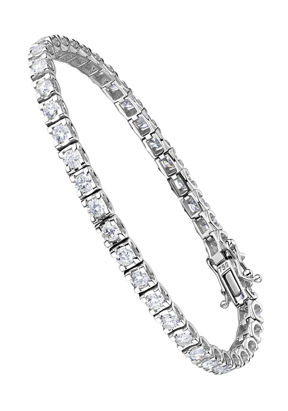 Браслет с бриллиантами 5,25ct