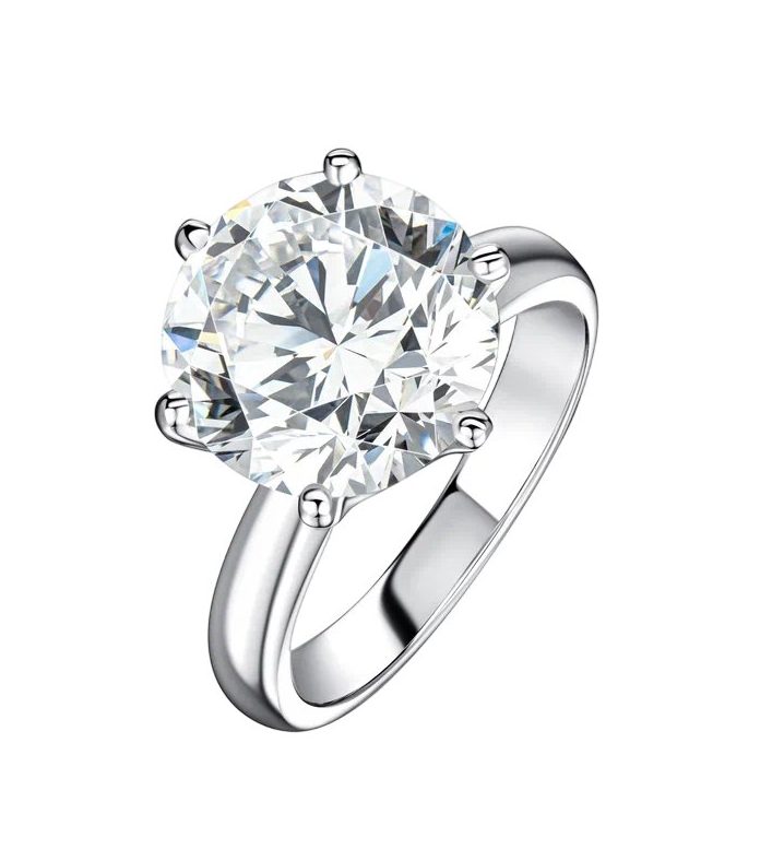 Кольцо с бриллиантом 5,80ct