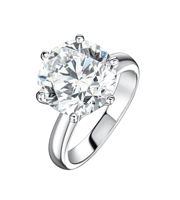 Кольцо с бриллиантом 5,80ct