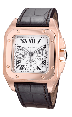 Cartier Santos 100 XL Chronograph Rosegold 2935