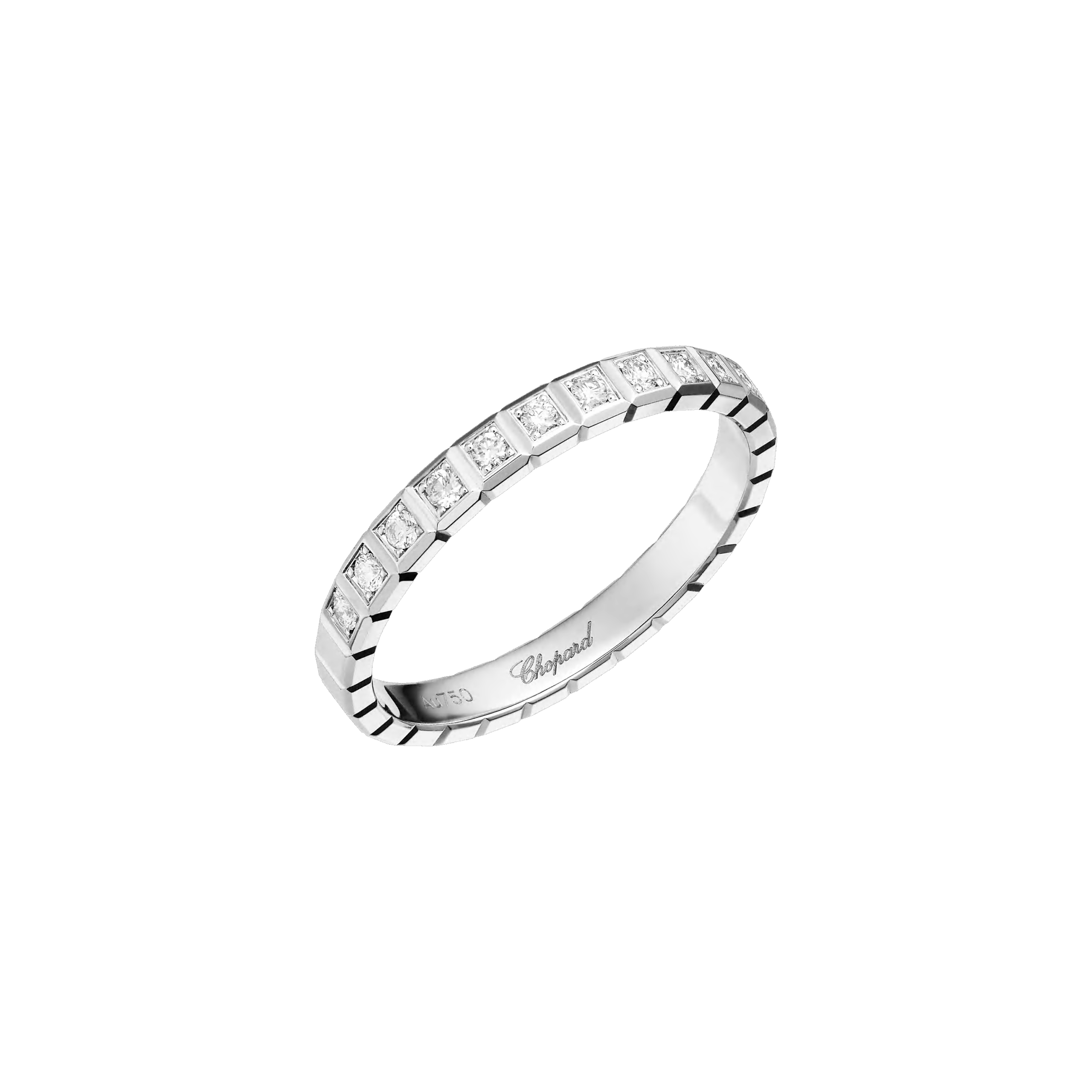Кольцо Chopard Ice Cube White Gold