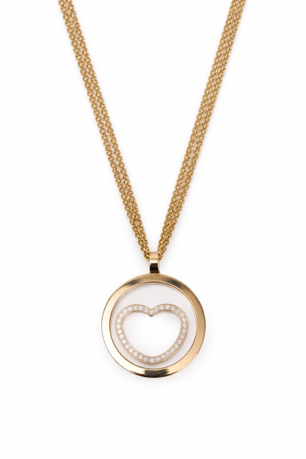 Подвеска CHOPARD HAPPY DIAMONDS HEART LADIES PENDANT & CHAIN