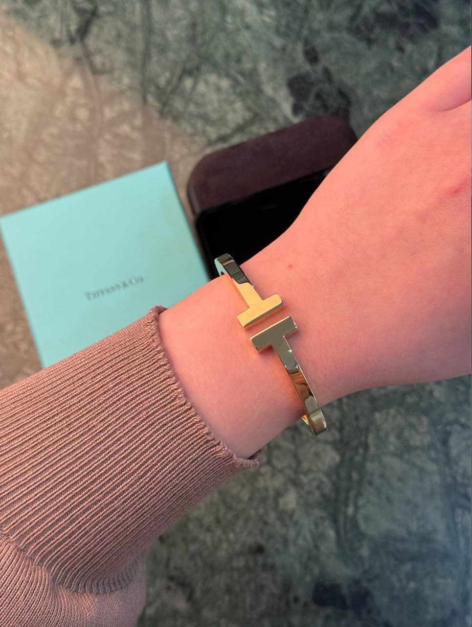 Браслет Tiffany & Co Т Square