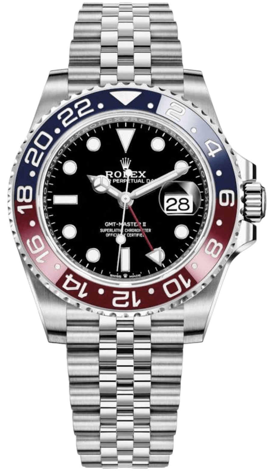 Rolex GMT Master II 40mm Steel "Pepsi"