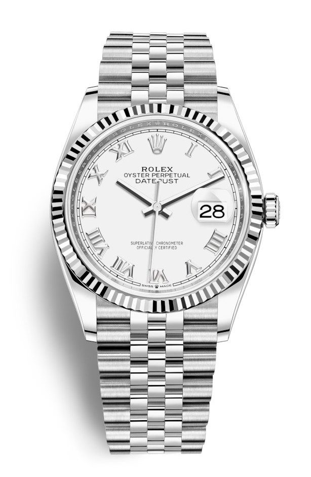 Rolex Datejust Datejust 36mm Steel and White Gold