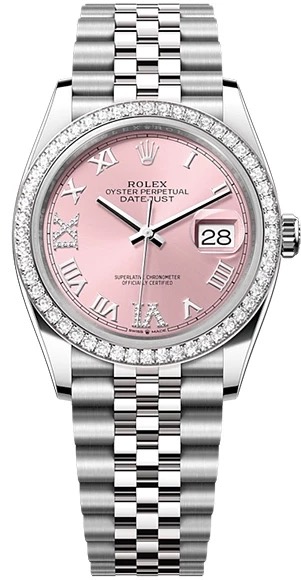 Rolex Datejust 36mm Steel and White Gold