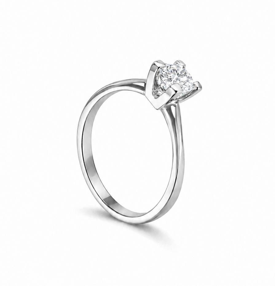 Кольцо с бриллиантом 0,50 ct.