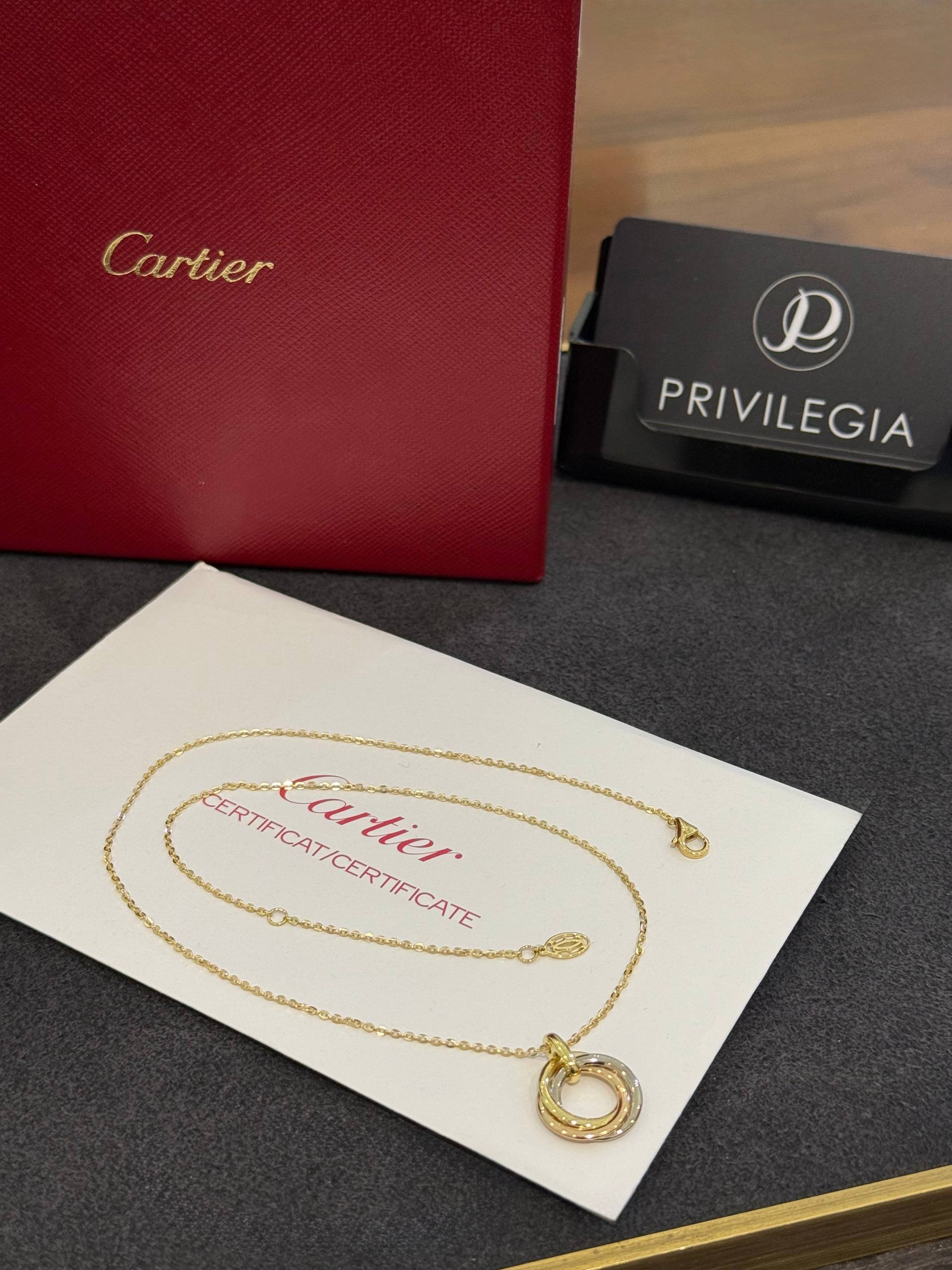 Подвеска Cartier Trinity pendant small model