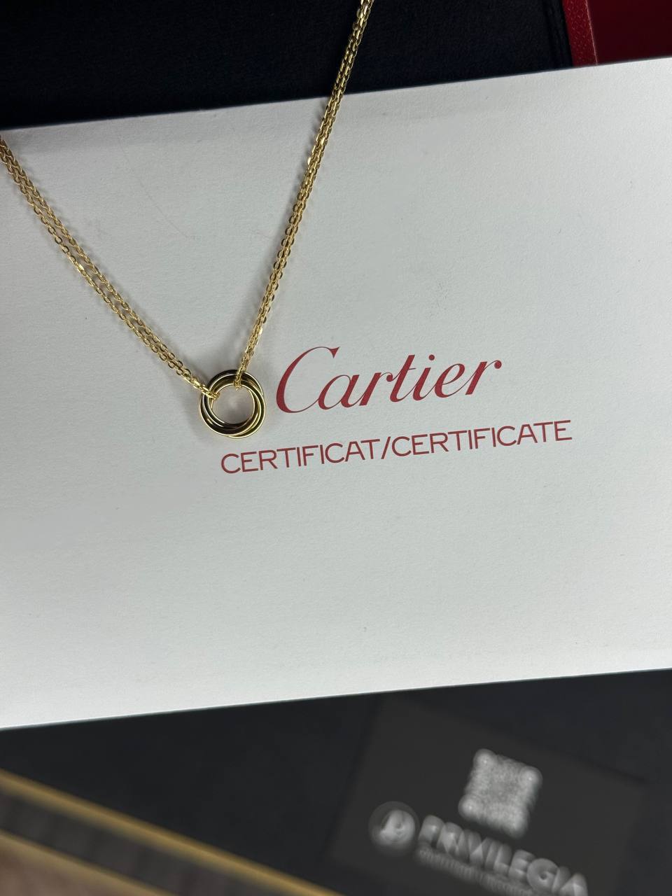 Подвеска Cartier Trinity Mini Model