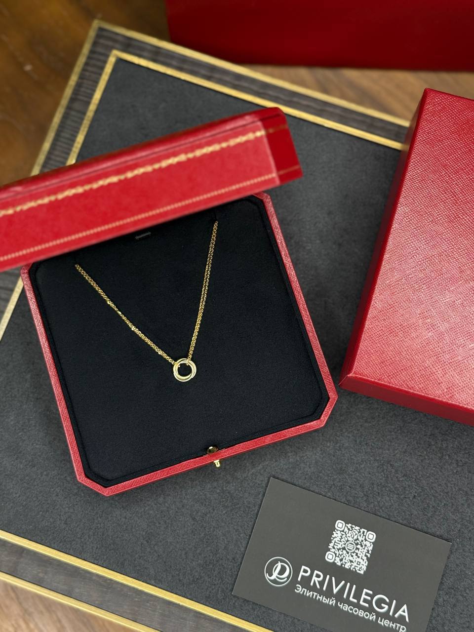 Подвеска Cartier Trinity Mini Model