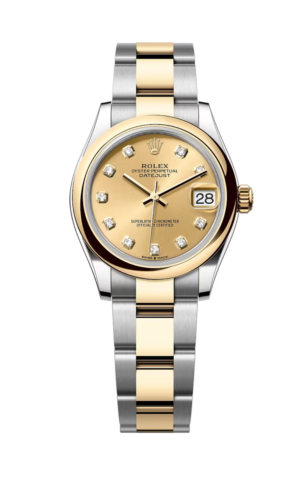 Rolex Datejust 31mm Steel and Yellow Gold