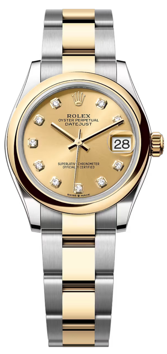 Rolex Datejust 31mm Steel and Yellow Gold