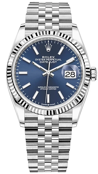 Rolex Datejust 36mm Steel and White Gold