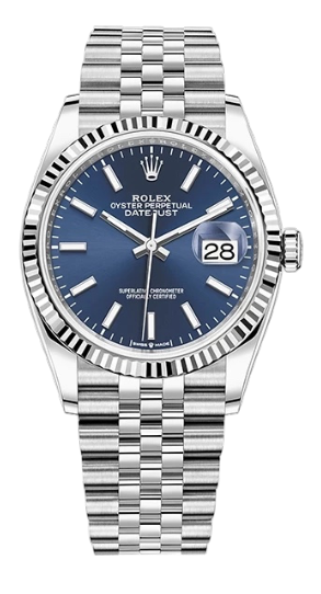 Rolex Datejust 36mm Steel and White Gold