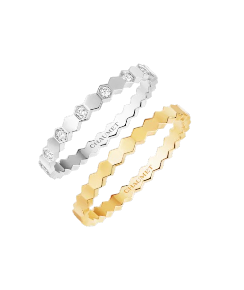 Двойное кольцо Chaumet bee my love