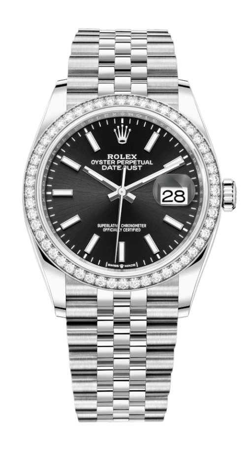 Rolex Datejust 36mm Steel and White Gold