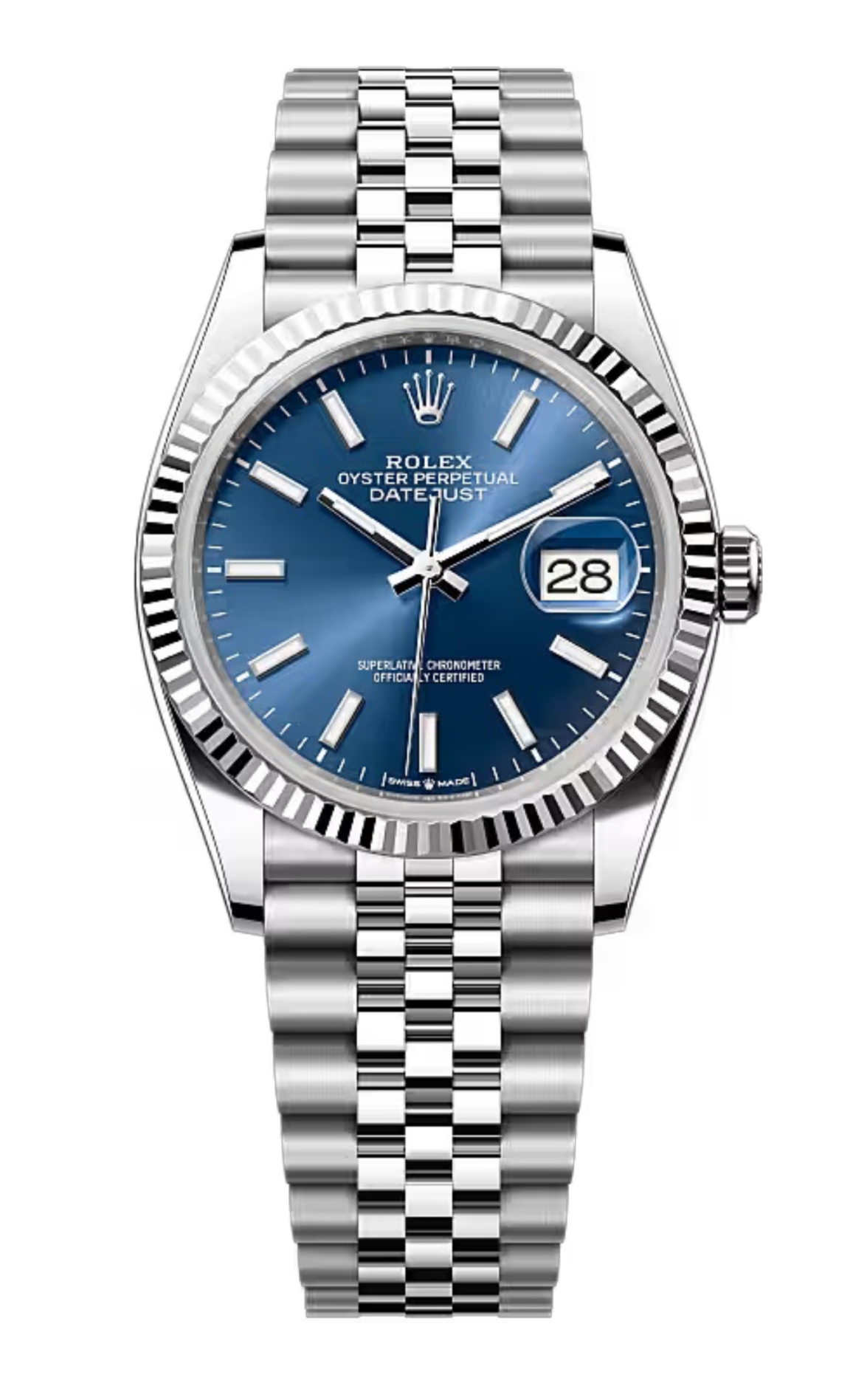 Rolex Datejust 36mm Steel and White Gold