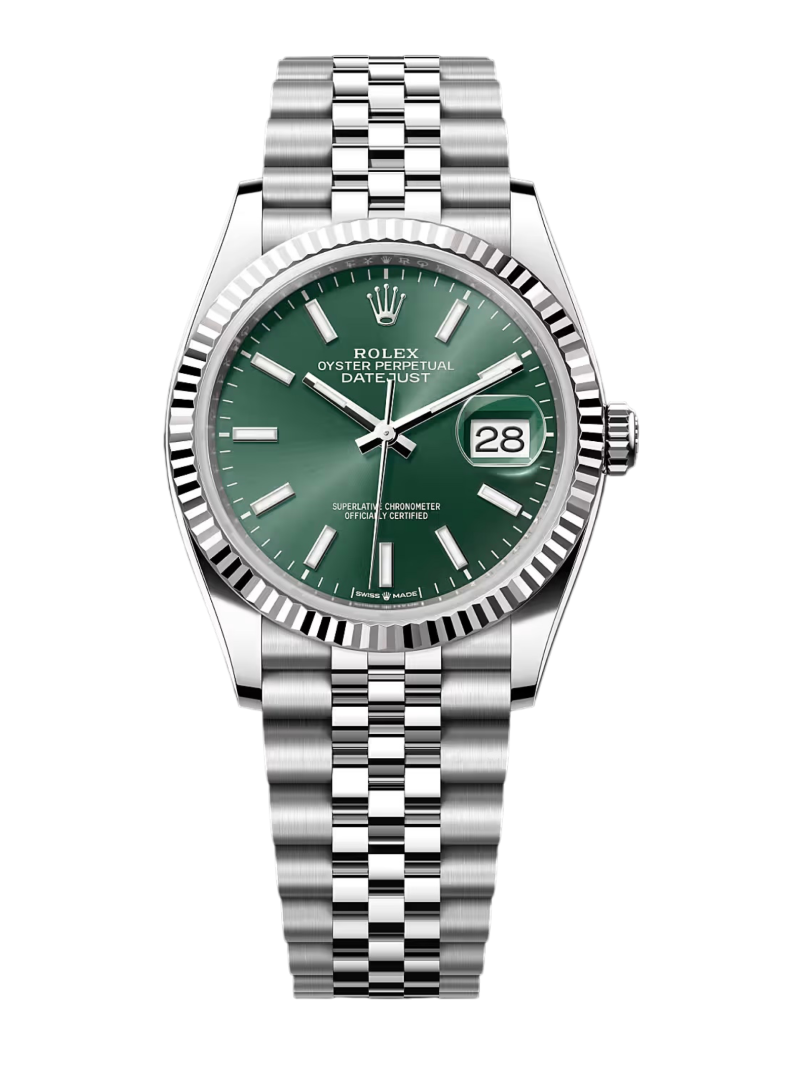 Rolex Datejust 36mm Steel and White Gold