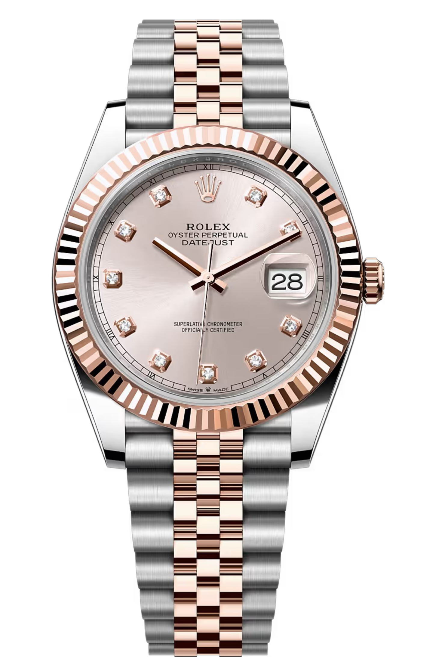 Rolex Datejust 41mm Steel and Everose Gold