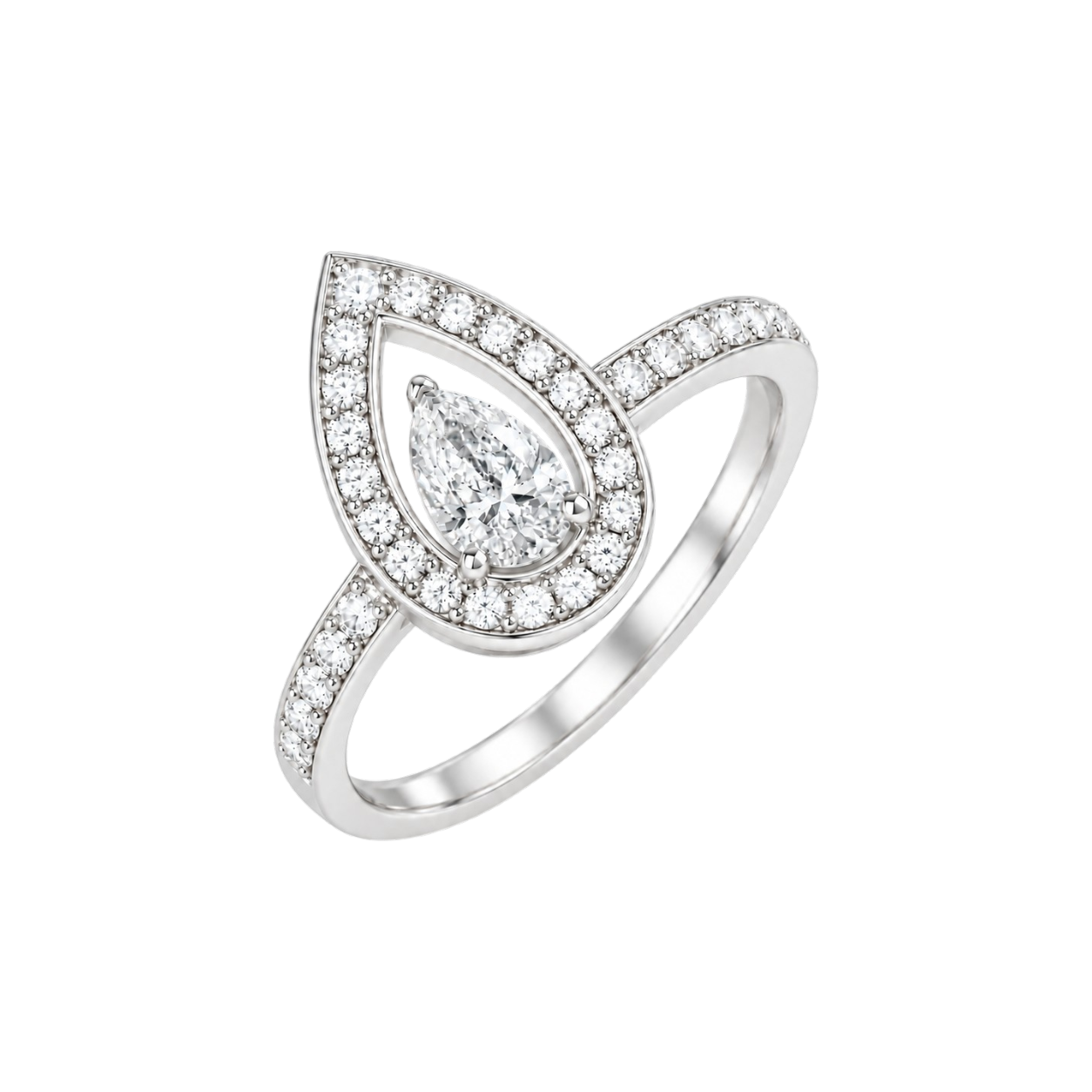 Кольцо Fred с бриллиантами 0,91 ct