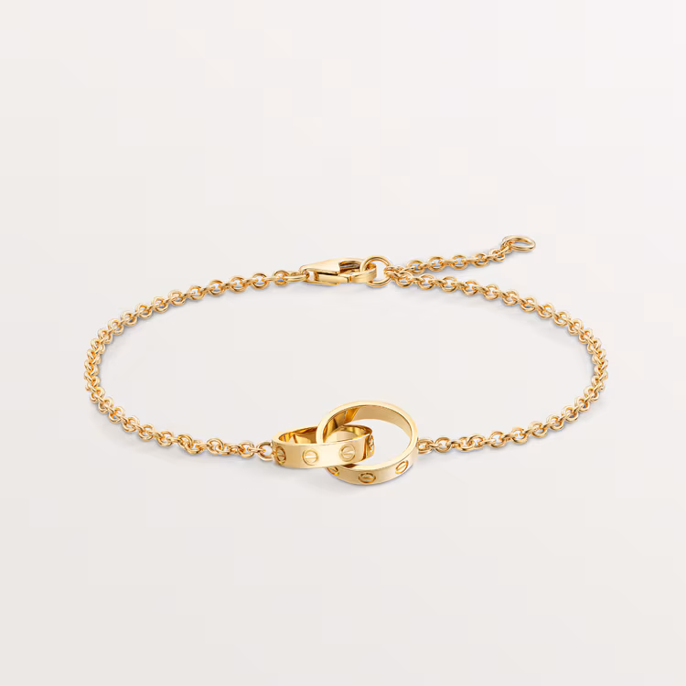 Браслет Cartier Love на цепи