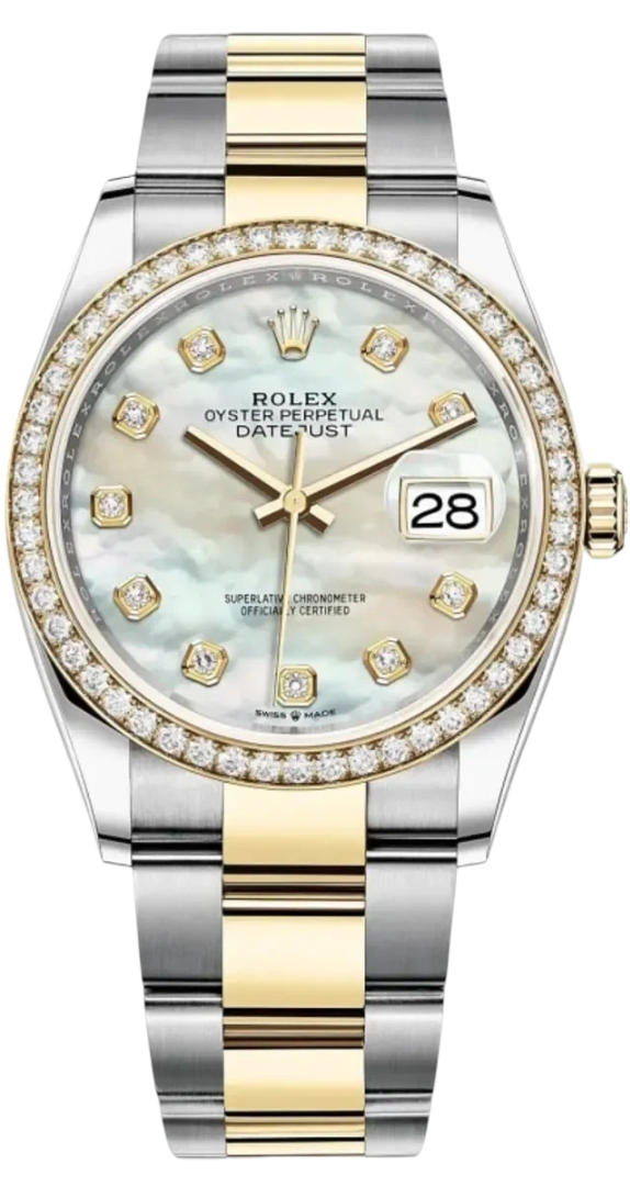 Rolex Datejust 36mm Steell and Yellow Gold 126283RBR